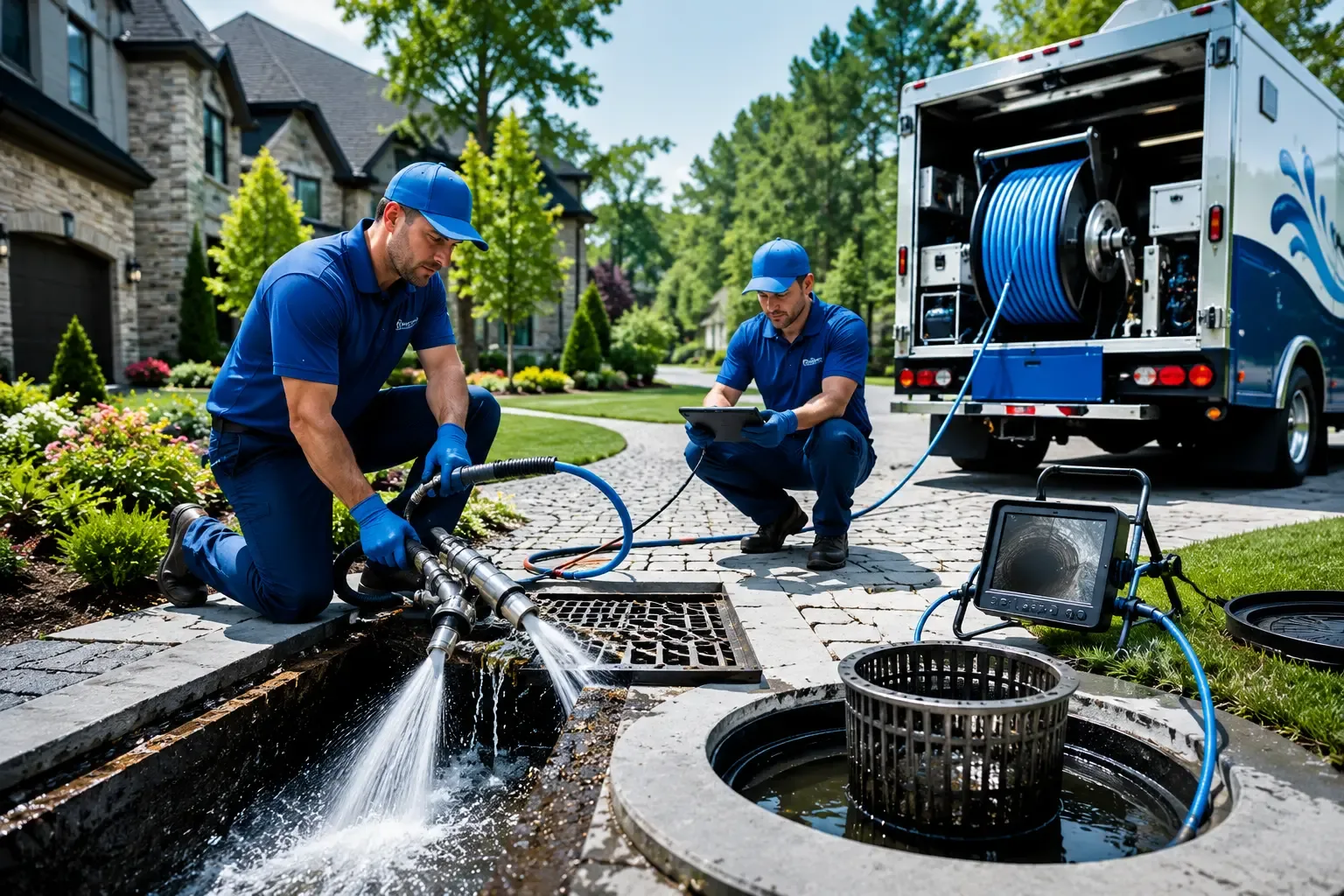 Local outdoor drain cleaning professionals in Sutton, MA